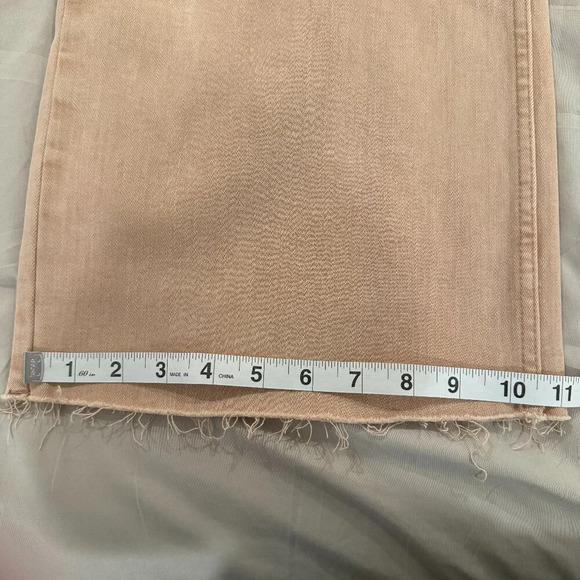 NWT Oat New York High Rise Wide Leg Rose Pink Jean - Picture 16 of 16